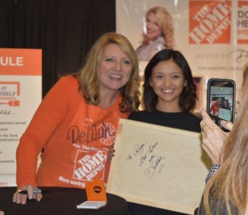 Delilah with Fan at The Home Depot.jpg