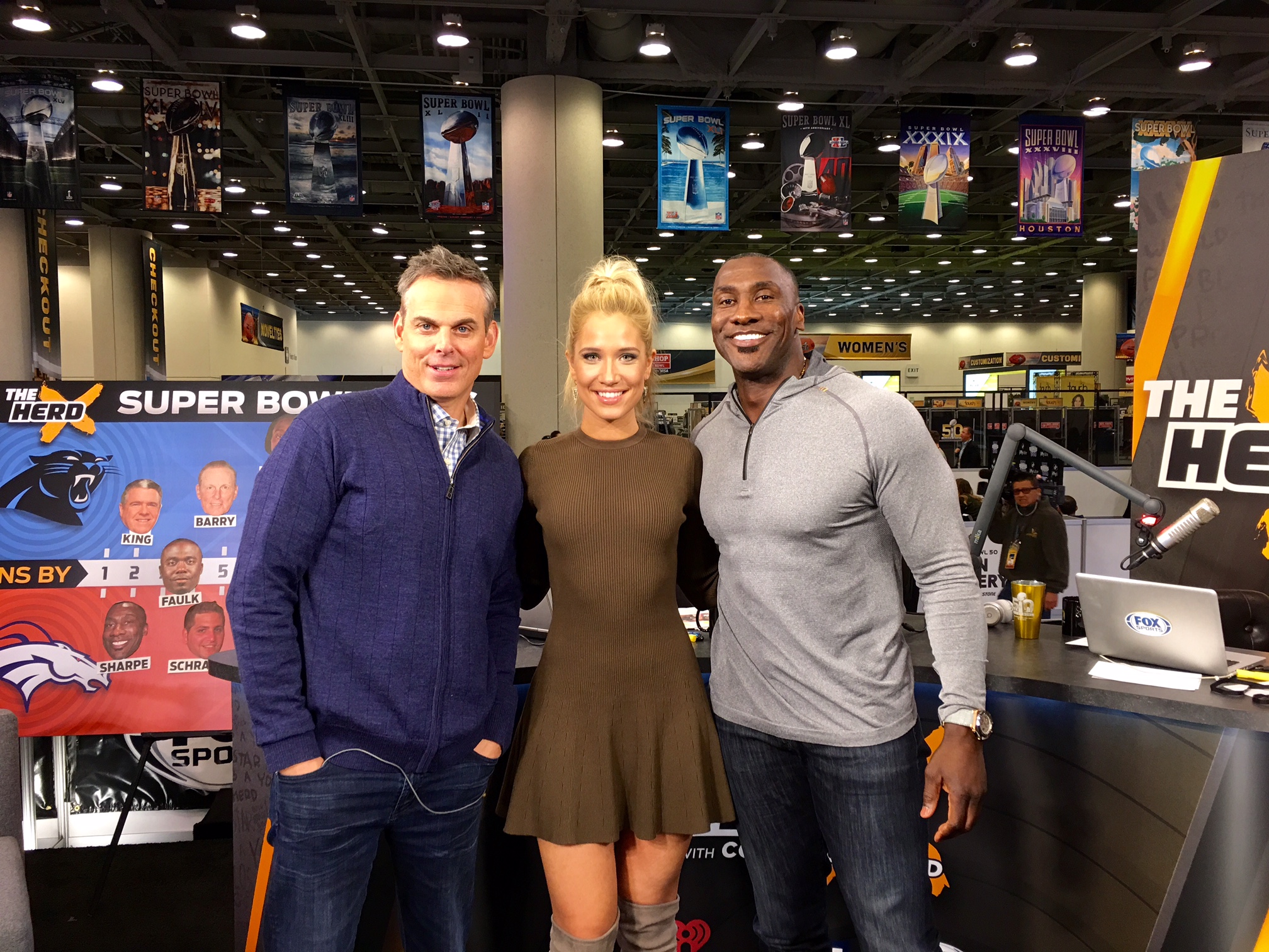 Shannon Sharpe with Colin and Kristine.JPG